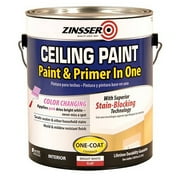 Bright White, Zinsser Ceiling Paint & Primer in One- 260967, Gallon