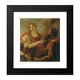 thumbnail image 2 of Giovanni Antonio Pellegrini 20x21 Black Modern Framed Museum Art Print Titled - Erminia and the Shepherds, 2 of 5