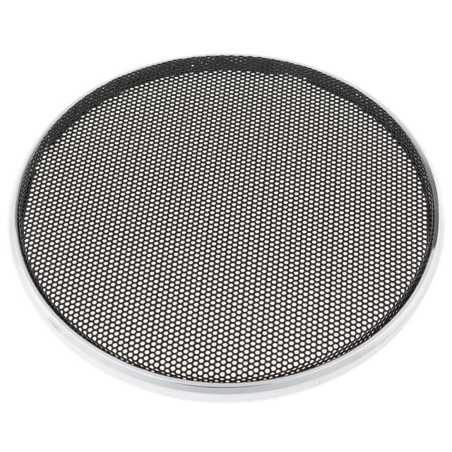 Partes Del Del Automóvil Car Audio Sub Woofer Rejil Negro Acero Cubierta De Parril Guardia Protector Grille 3 pulgadas Macarena Cubierta de altavoz del automóvil Malla de acero
