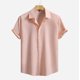 thumbnail image 1 of pstuiky camisetas para hombre, Camisa informal de manga corta con botones y estampado playero para hombre camisas casuales para hombre xl, 1 of 8
