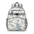 thumbnail image 1 of Small Floral Design Breathable Travel Backpack with Side Pockets, 1 of 5