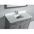 thumbnail image 4 of Vanity Art 60 inch single sink bathroom vanity set with super white engineered marble top., 4 of 9