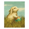 thumbnail image 2 of Easter Bunny, Oil Painting (1000 Piece Puzzle, Size 19x27, Challenging Jigsaw Puzzle for Adults and Family, Made in USA), 2 of 4