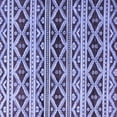 thumbnail image 1 of Ahgly Company Indoor Square Oriental Blue Modern Area Rugs, 7' Square, 1 of 4