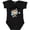 AB-Black, variant on Inktastic I'm the Little Cousin-monkey-blu Boys Baby Bodysuit