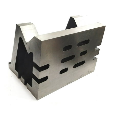 

Assorts Caste Iron Vee Angle Plates-stress Relieved - Work-holding Clamping Milling -Heavy Duty (5 X 5 X 7 (125 X 125 X 175 MM): T-slotted)