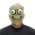thumbnail image 1 of Masque d'alien aux yeux globuleux,Accessoire de costume d'Halloween unisexe pour adultes, par Way to Celebrate, 1 of 6
