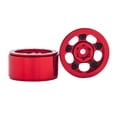 thumbnail image 5 of segolike Moyeux de Roues rc Pneus de crawler Pare-Chocs Rouge, 5 of 5