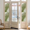 thumbnail image 2 of Sage Green Marble Window Privacy Film, Modern Ombre Abstract Ink Painting Art Static Cling UV Sun Blocking Heat Control Window Tint, Non-Adhesive One Way Windows Privacy Cover 17.7''x78.7'', 2 of 7