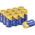 thumbnail image 1 of 12PCS D Battery D Cell,R20P R20 D UM1 Zinc Chloride Battery, 1 of 5