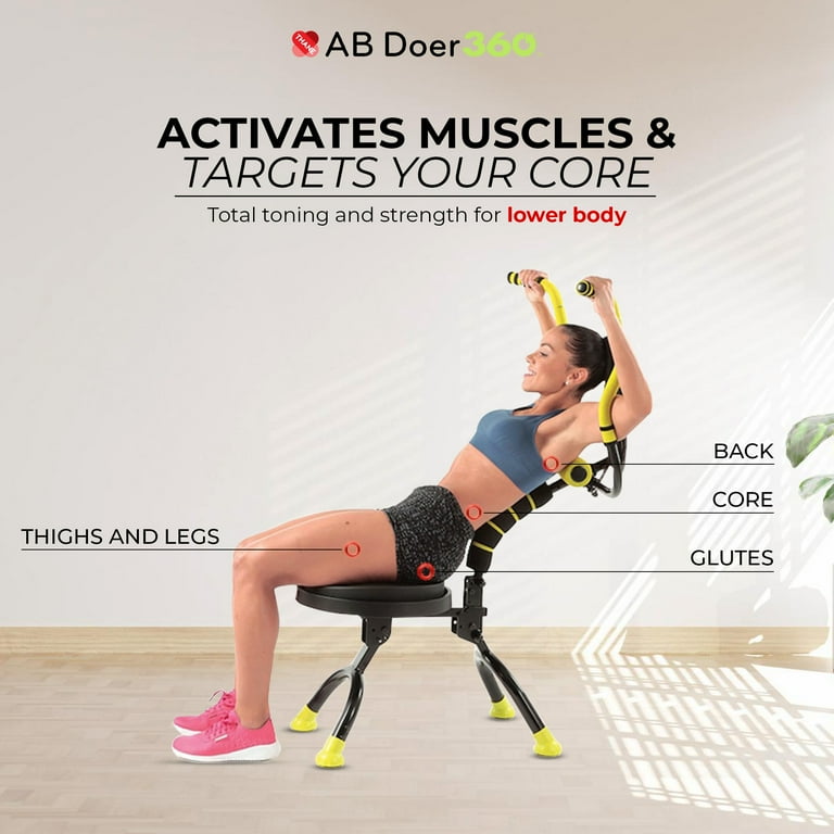 AB DOER 360 Home Exercise Equipment, Full Body Workout