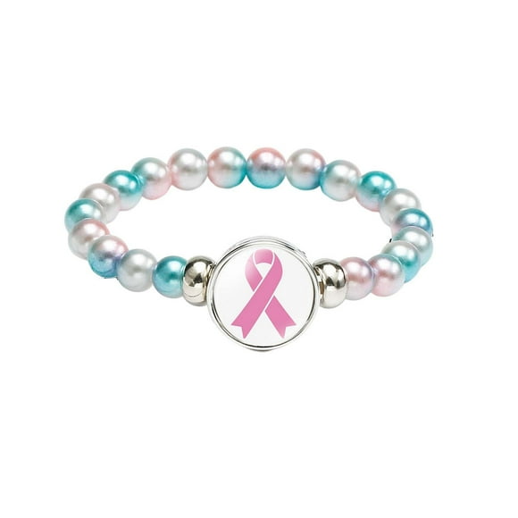 EGNMCR Bangles Breastr Awareness Breast Accessories Women's Alloy Bracelet Bracelet The Bracelet
