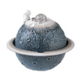 thumbnail image 2 of Ceramic Tabletop Fountain with Rotating Ball Decoration Figurines Sculptures Indoor Astronaut Planet Statues for Home Housewarming Bedroom Azul perfecl Fuente de mesa, 2 of 8