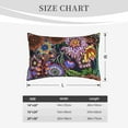 thumbnail image 6 of Fotbe Vintage Floral Pillow Cases - Envelope Closure - Luxury, Extra Soft, Cooling Pillow Covers - Wrinkle, Fade, Stain Resistant-16"x24", 6 of 9