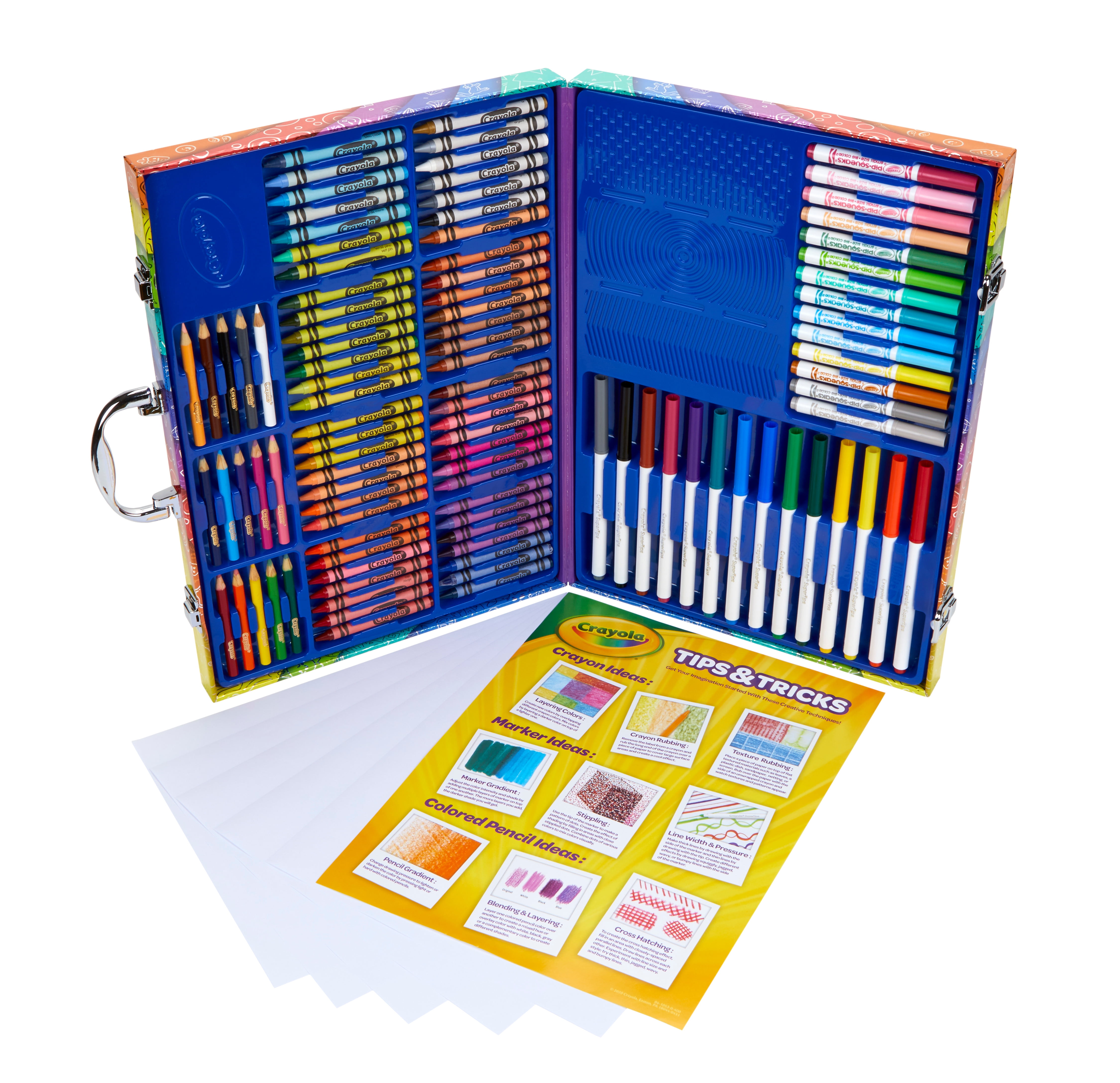 Crayola Imagination Art Coloring Set, Beginner Child, 115 Pieces