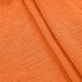 thumbnail image 4 of ClodeEU Womens Button Down Shirts,Casual Long Sleeve Blouses,Textured Collared Work Tops with Pocket Orange,Womens Plus S, 4 of 6