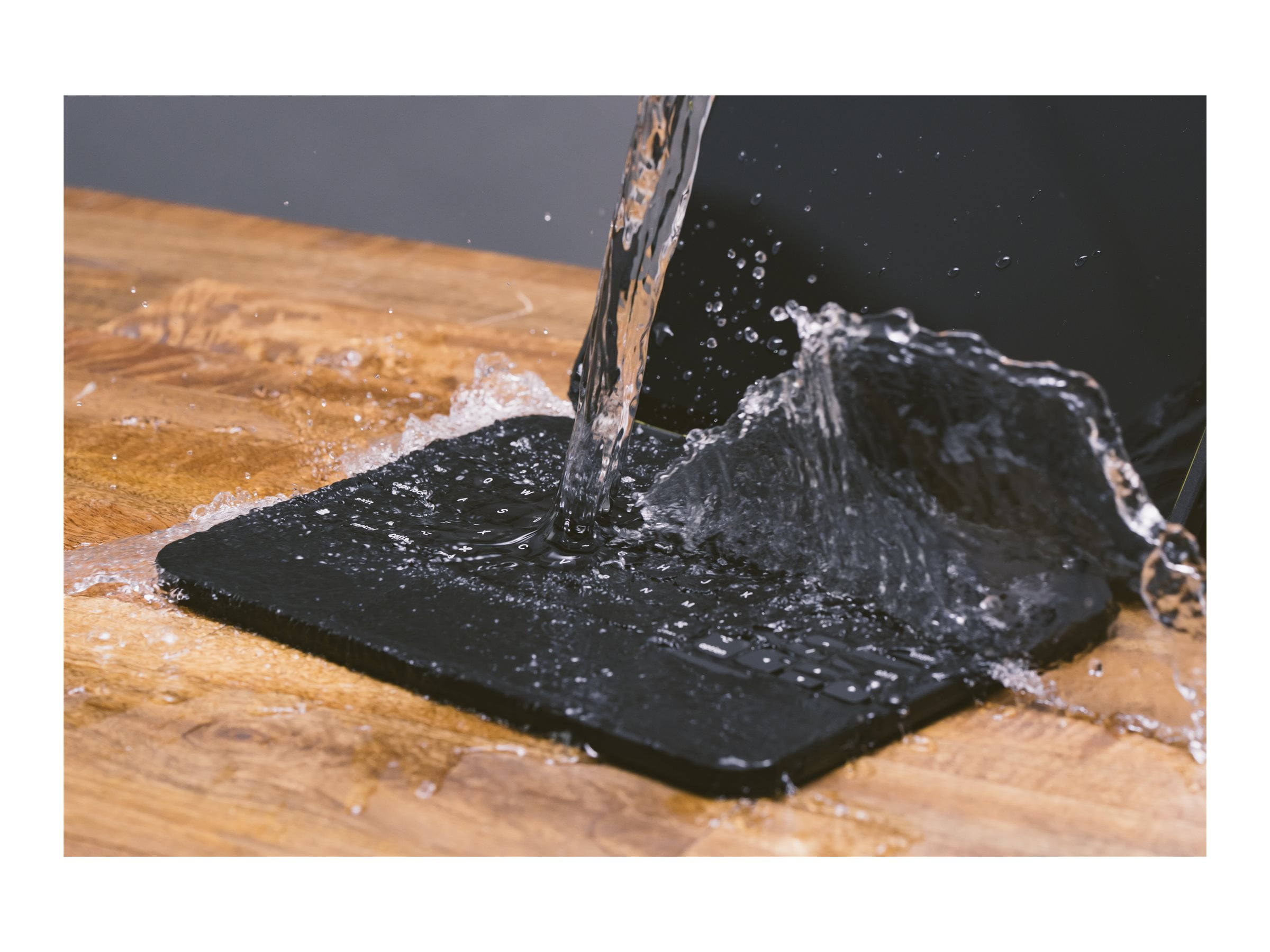 ZAGG Rugged Keyboard/Cover Case (Folio) for 10.9" Apple iPad (10th Generation) Tablet, Transparent