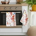 thumbnail image 4 of Music Note Kitchen Towel and Dishcloths Sets of 2, Musical Dish Towels for Drying Dishes, Soft Absorbent Tea Hand Cloth for Kitchen Farmhouse Bathroom Home Decor, 4 of 6
