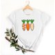 thumbnail image 5 of Mujeres Manga Corta de Verano Tops Pascua Impresa Cuello Redondo, Blusa de Moda Casual para la Primavera, 5 of 5