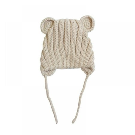 

Winter Beanie Hat for Baby Kids Toddler Infant Newborn Earflap Cute Warm Knit Cap for Boys Girls