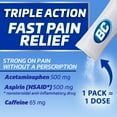 thumbnail image 4 of BC MAX Strength Fast Pain Relief Powder, Lemonade Drink Mix, Aspirin & Acetaminophen, 16 Count, 4 of 12