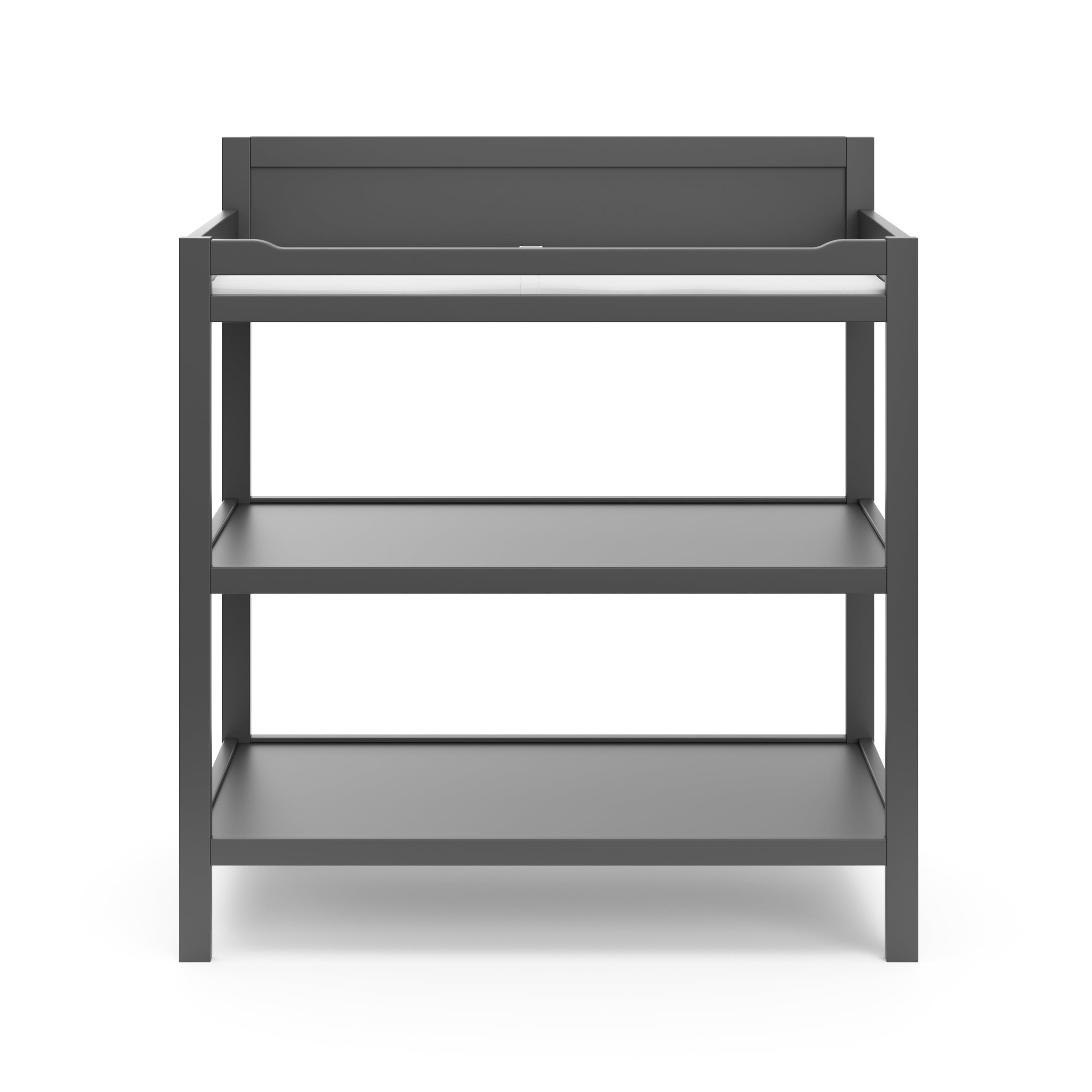 Storkcraft Alpine Infant Changing Table with Changing Pad, Gray