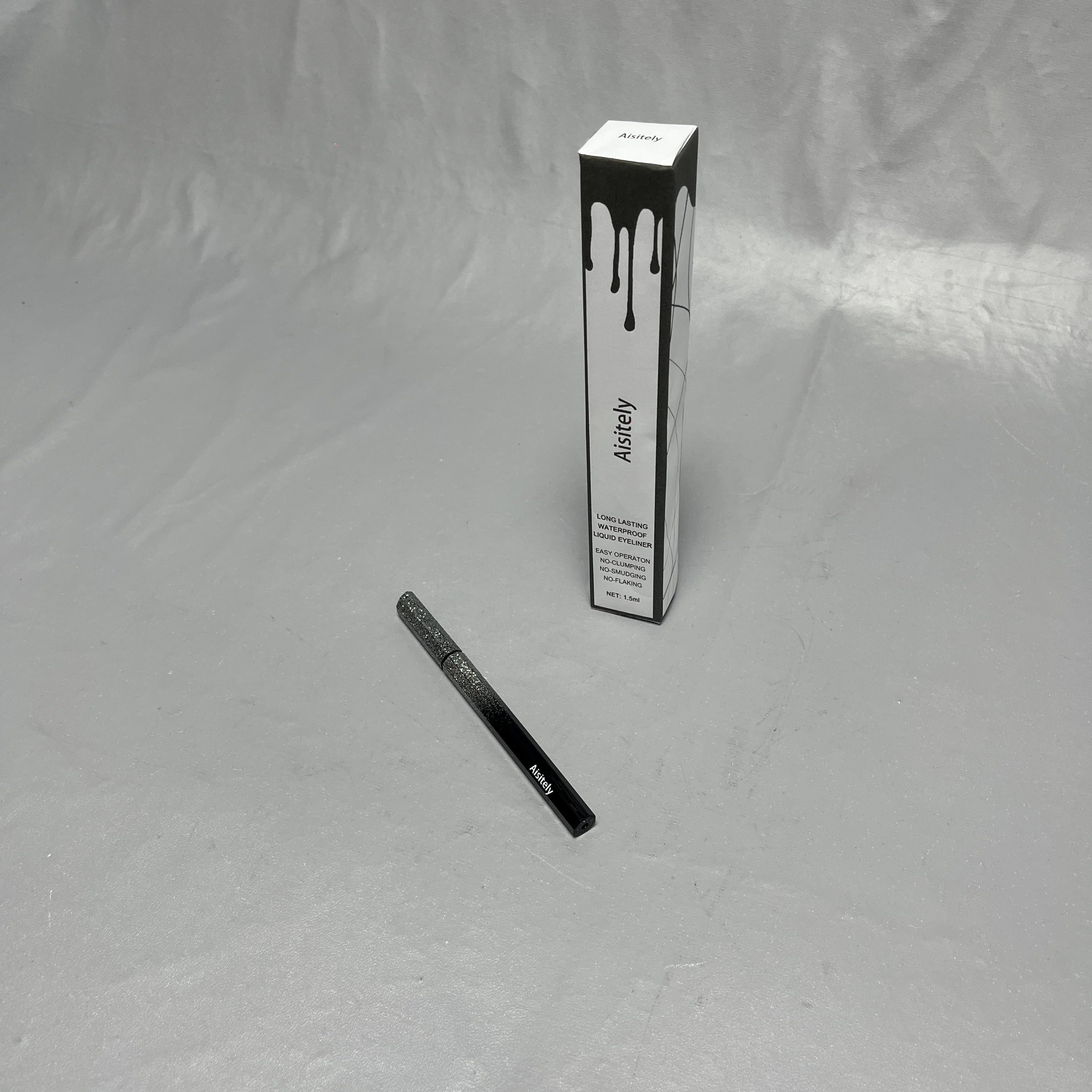 Aisitely Eyeliner Pencil, Matte Waterproof Liqudi Eye Liner Pencils, Long-Lasting Sweatproof Smudge Proof Waterline Eyeliner, Soft Smooth Eye Makeup Pen for Women,