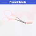 thumbnail image 5 of Vocoste Eyebrow Trimmer Scissors with Comb Stainless Steel Eyebrow Trimmer Pink 5.03"x2.05", 5 of 6