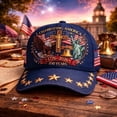 thumbnail image 3 of vlrwzc 250th Anniversary USA Baseball Cap 1776-2026 Eagle Embroidered Hat, 3 of 7