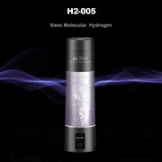 ALTHY Performance Hydrogen Water Bottle Generator - SPE&PEM Technology + Battery&Time Display