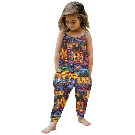 

Toddler Baby Girl Prints Jumpsuit Sleeveless Romper Outfits Pants Clothes Baby New Year Outfit Baby Outfits for Girls First Birthday Dresses for Baby Girls Owl Romper 18mth Clothes 12 Birthday Girl