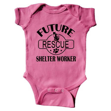 

Inktastic Future Rescue Shelter Worker Gift Baby Boy or Baby Girl Bodysuit