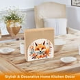 thumbnail image 5 of Fox Head Flowers Napkin Holder for Table Clear Napkin Stand Paper Holder Acrylic Organizer Dispenser Napkins for Dinner Kitchen Restaurant Room, 5 of 8