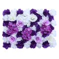 thumbnail image 1 of Sonducket Panel de pared de flores rosas de seda artificial para la decoración del lugar de la boda púrpura Ropa, zapatos y accesorios Miscelánea, 1 of 1