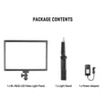 thumbnail image 2 of NEEWER 13" LED Video Light Panel, Studio Lighting Kit with Tripod Stand, Dimmable Bi Color Photo Key Light for Streaming Photography Podcast Recordin, 2 of 8