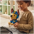 thumbnail image 2 of PAW Patrol Jungle Pups, Chase 8-Inch Plush Toy, 2 of 6