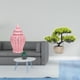 thumbnail image 2 of Jarrón de jengibre de cerámica con florero, bonsái artificial, planta de imitación, centro de mesa decorativo hecho de cerámica y espuma ligera, adecu, 2 of 8