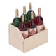thumbnail image 1 of Botellas de vino para casa de muñecas 1:12, bebida en miniatura, vino tinto, Mini decoraciones, adornos, accesorios de cocina, 1 of 9