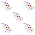 thumbnail image 3 of Injueey Cuentagotas para niños de color aleatorio con escala, goteros portátiles de silicona reutilizables para bebés, pipeta de 10 piezas 5Conjunto, 3 of 6
