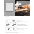 thumbnail image 4 of HLONK WiFi Smart Thermostat Temperature Controller Weekly Programmable Supports Touch Control/ Mobile APP/ Voice Control Compatible with Alexa/Google Home  for Electric Floor Heating 16A, 4 of 6
