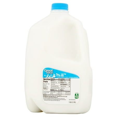 walmart 1 milk Low Fat  Great Value Walmart.com Milk, 1  1gal