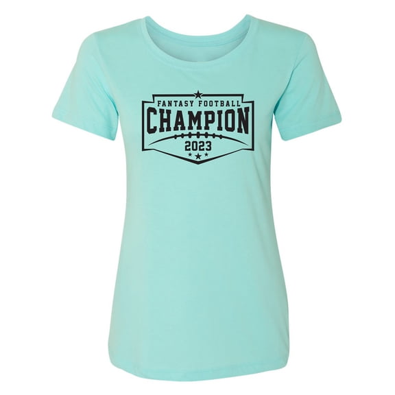 Fantasy Football Champion 2023 Womens crewneck tee