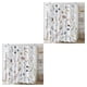 thumbnail image 3 of Toystoory Poliéster Impermeable Beige Cortina de ducha Conjuntos Higiénicos Non-through Extra Grueso Acuarela YL456-5 180cm * 180cm YL456-5 180 cm * 180 cm 2Conjunto, 3 of 6