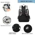 thumbnail image 4 of FORMRS Unisex School Backpack 17" Student Travel Bag with Laptop Compartment, Cute Puffin, 4 of 7