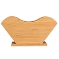 thumbnail image 2 of Porte-filtre à Café en Bambou Réutilisable pour Comptoir Distributeur de Mouchoirs en Forme de V pour Maison, 2 of 5