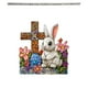 thumbnail image 1 of Colgante de ventana de acrílico 2D "Espera solitaria de Pascua", 1 of 7