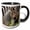 Black/White, variant on 3drose, Burchells Zebra Foal, Kruger Np, South Africa, 11oz Mug