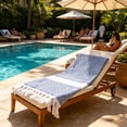 thumbnail image 7 of Beach Towel Oversized 39x71 Inch Soft Cotton Peshtemal Turkish Beach Towel with Fringes for Beach Pool and Summer Vacation, 7 of 7