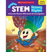 Scholastic Teaching Resources SC-831696 Storytime Stem Grades Prek K Nursery Rhymes Activity Book