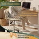 thumbnail image 3 of Silla Taburete Rodante FREKYROCK Ajustable en Altura con Respaldo, 3 of 9